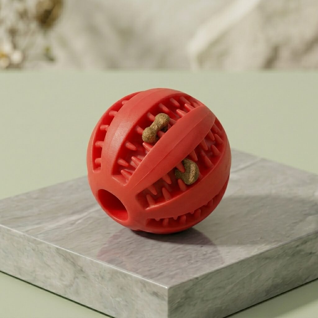 Snack Ball · Balle distributrice de friandises