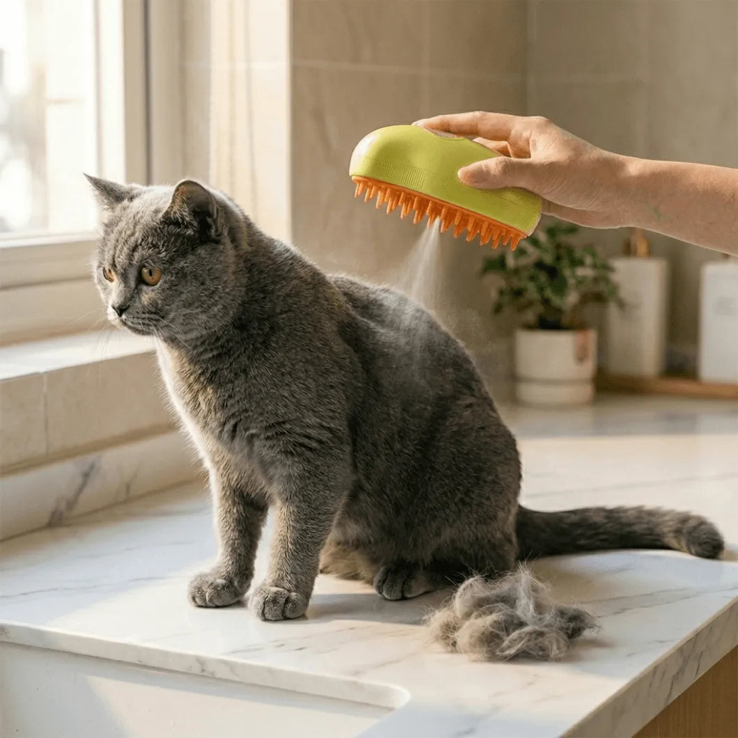 Brosse Glow™ - Dites adieu aux poils qui volent et aux nœuds douloureux