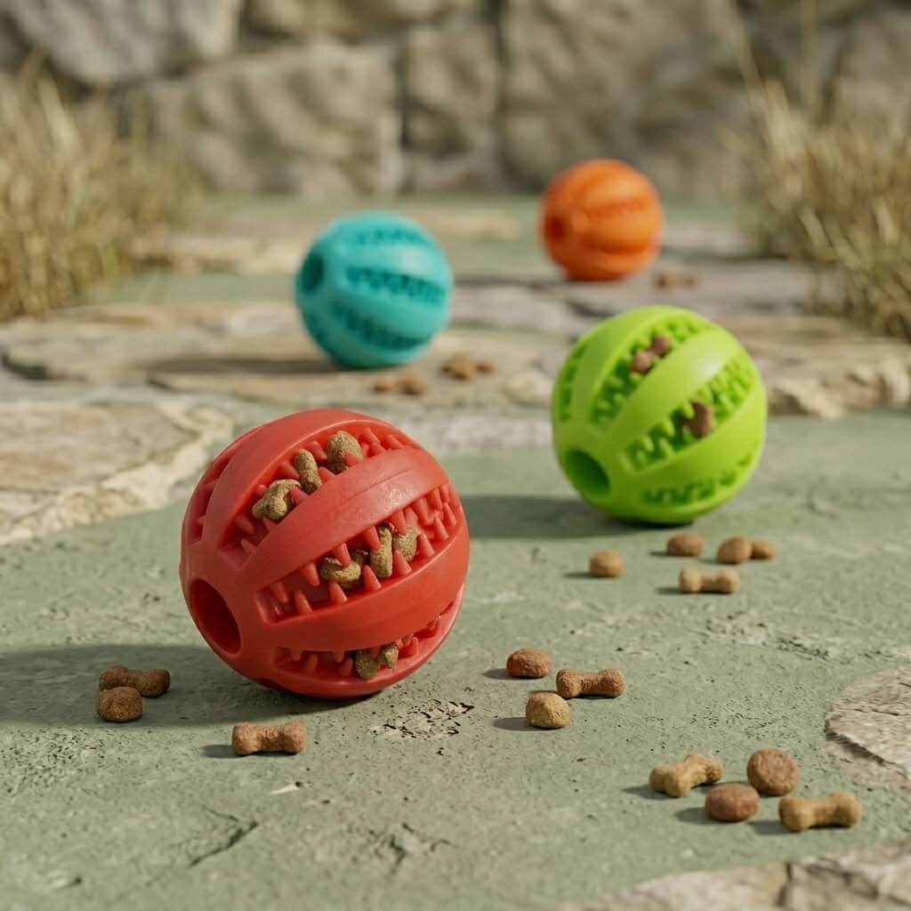Snack Ball · Balle distributrice de friandises